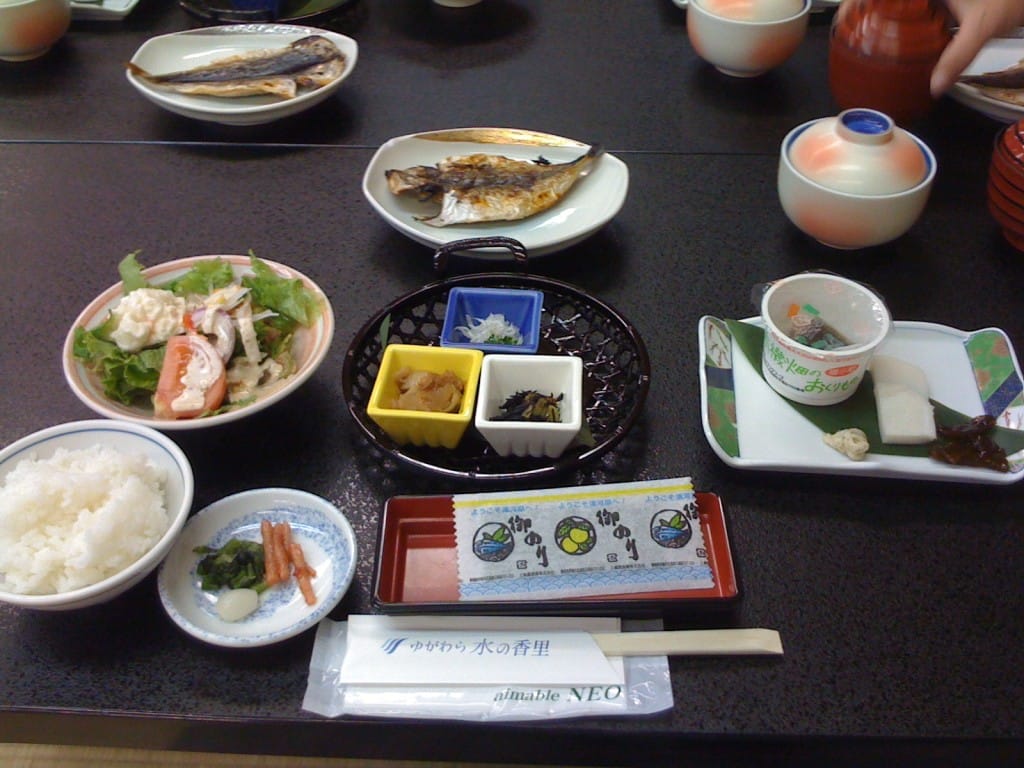 ゆがわら 水の香里 朝ご飯